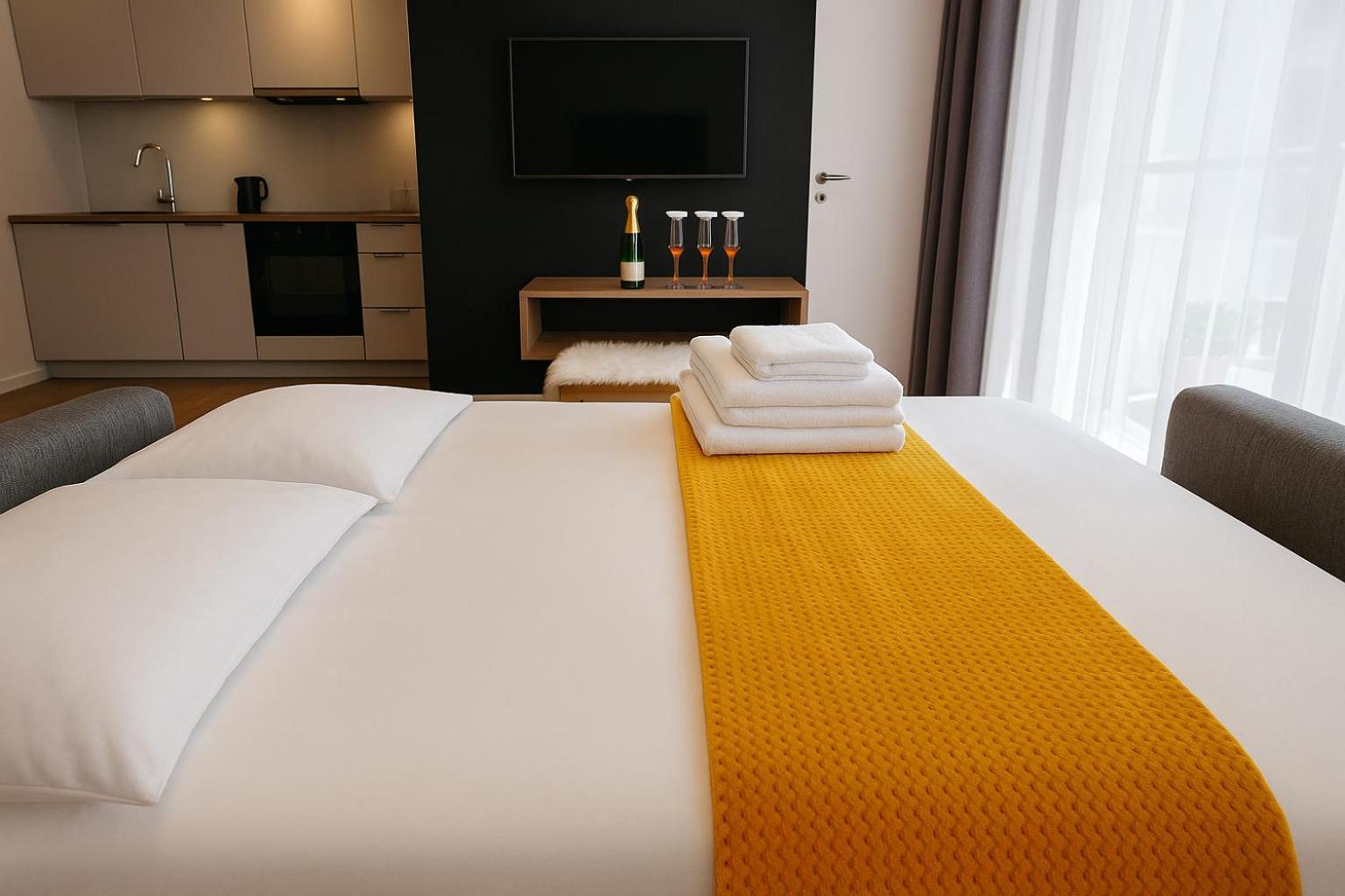Miodowy Apartament Z Balkonem, Hustawka, Garazem I Faktura ジェシュフ エクステリア 写真